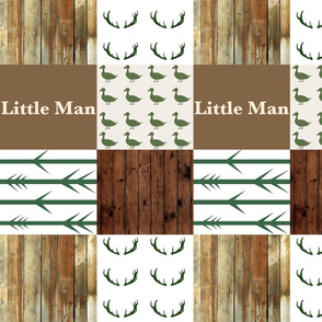 Little man 2 woodplank duck wholecloth