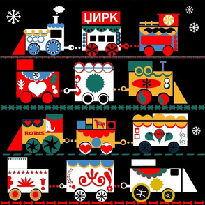 Russian Circus Train