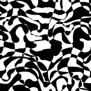 full squigglet 2 black and white