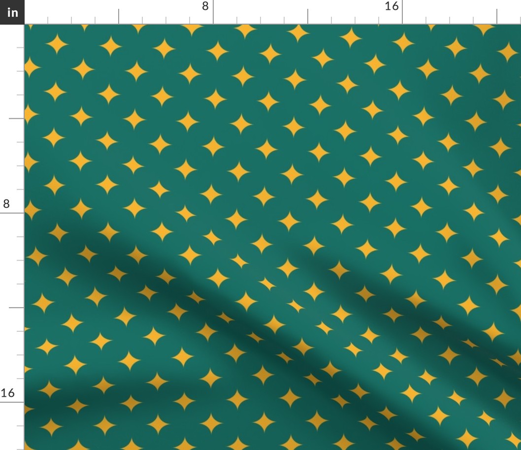 Circus Diamond - Yellow, Green