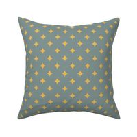 Circus Diamond - Vintage Yellow, Blue