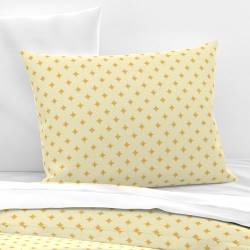 Circus Diamond - Vintage Yellow, Cream