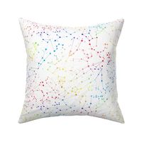 Rainbow  Constellations - white background