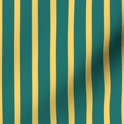 Stripe: Gold and Teal