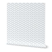 ZigZag Arrows - White/Cascade