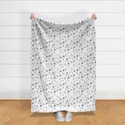 night sky galaxy fabric // nursery baby night sky nursery grey