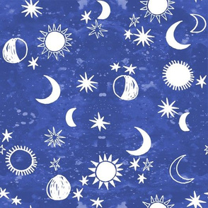 night sky galaxy fabric // nursery baby night sky nursery blue