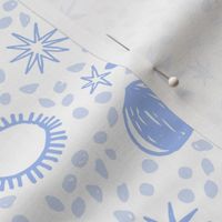 night sky galaxy fabric // nursery baby night sky nursery periwinkle