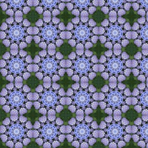 Purple Hydrangea Wheel 1501