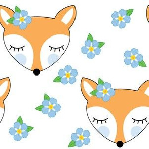 foxes-and-forget-me-nots