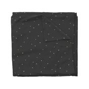 Stars - sand yellow on washed black tiny stars small stars || by sunny afternoon