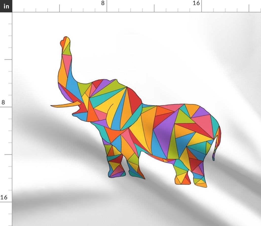 Polychromatic Elephant