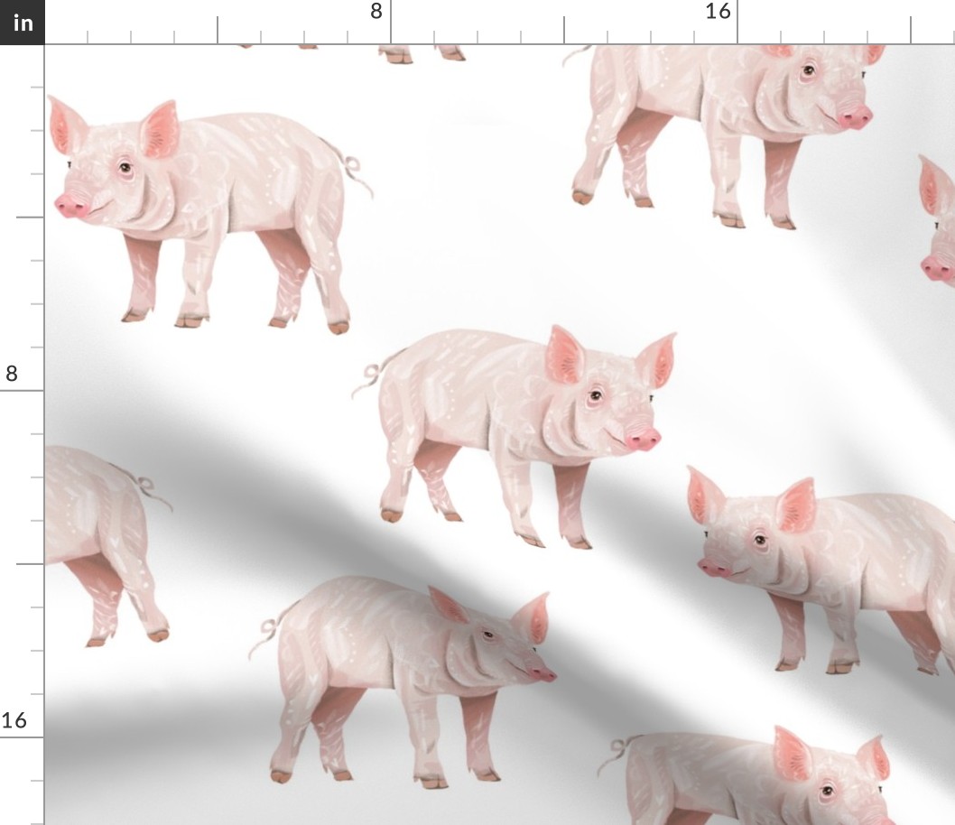 Piggies - Larger Scale