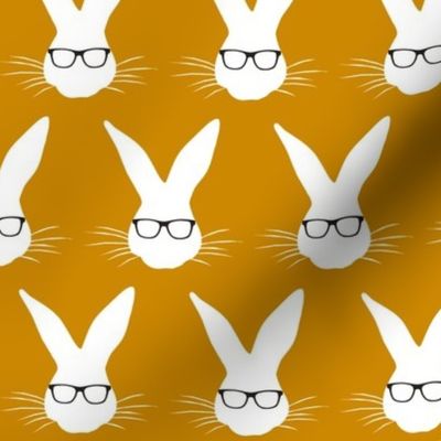 Geeky Bunny Mustard Gold