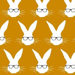 Geeky Bunny Mustard Gold