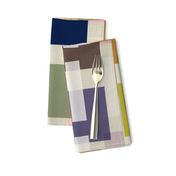 Color Block Linen . Mid-Century Neutral #2