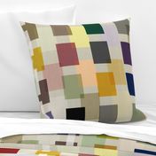 Color Block Linen . Mid-Century Neutral #2