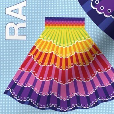 Rainbow Twirl Skirt