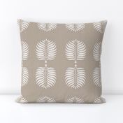 DESERT PALMS . LATTE LINEN