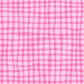 Gingham Pink on Pink