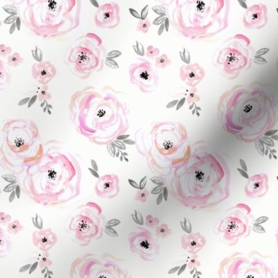 Blushing roses - Small