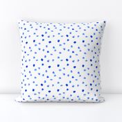 Watercolor dots pattern