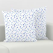 Watercolor dots pattern