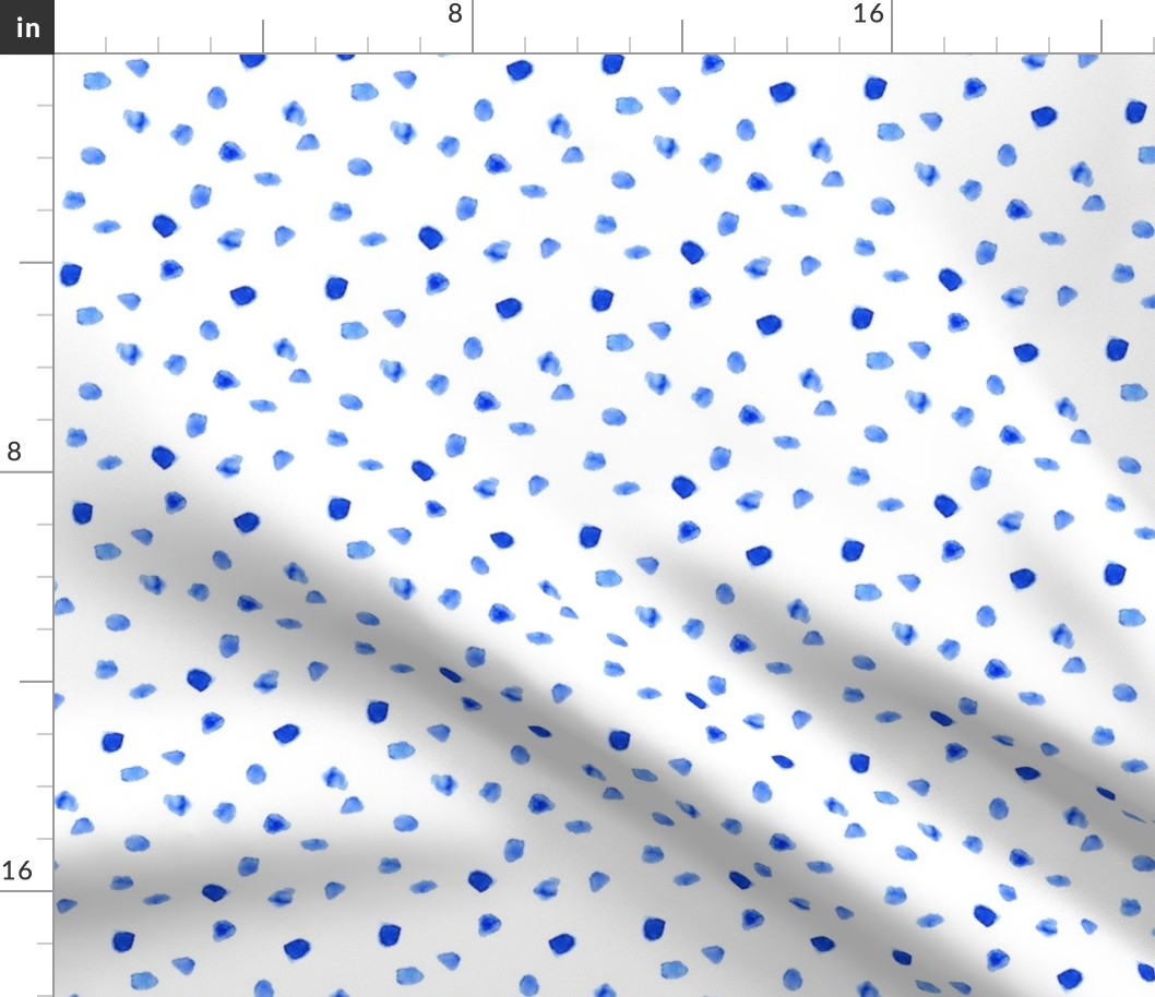 Watercolor dots pattern