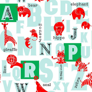 Circus Animal Alphabet