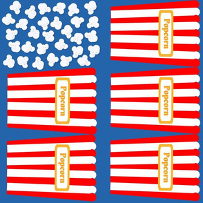 Patriotic Popcorn Flag