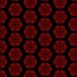 Kaleidoscope red flower