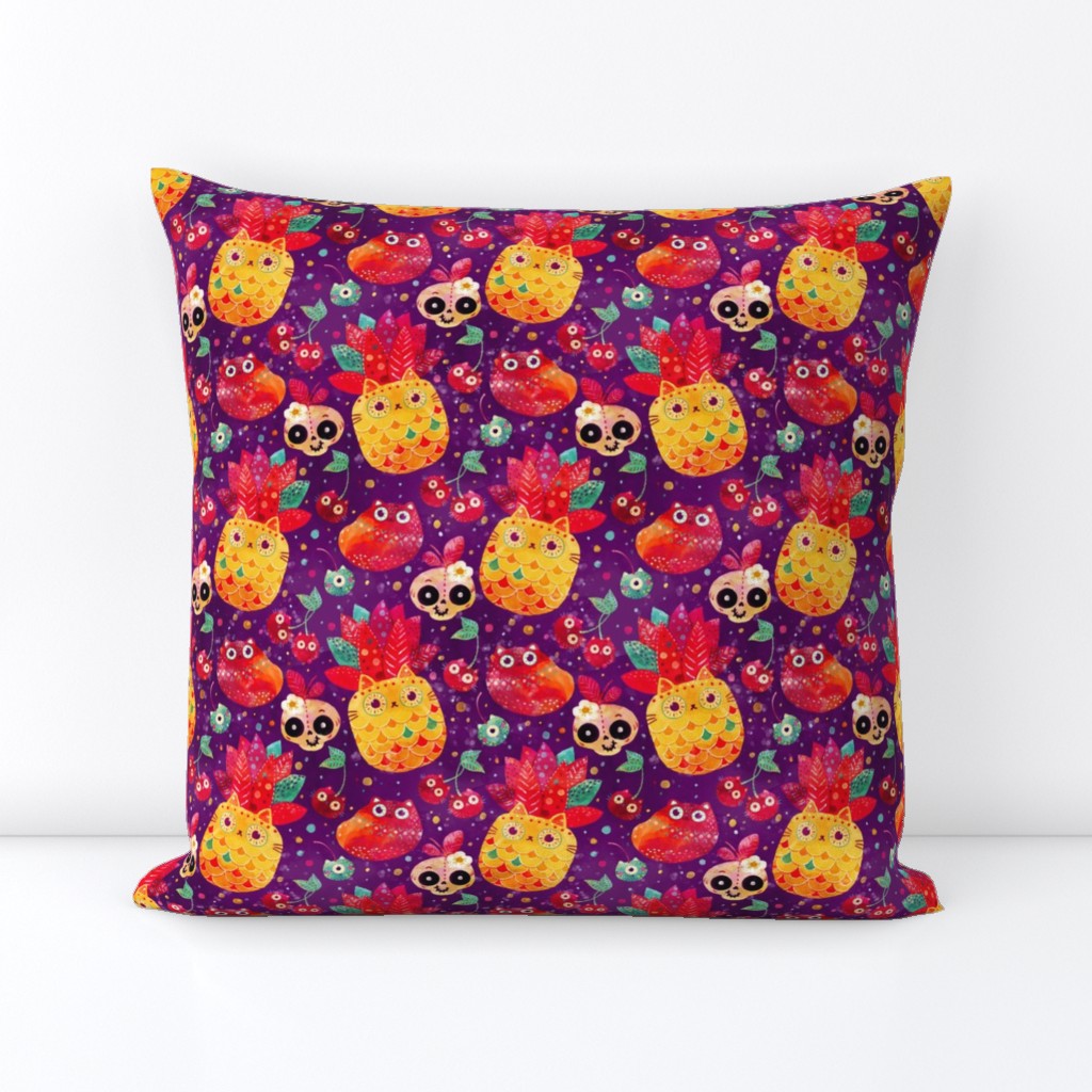 cat_fruits_pattern