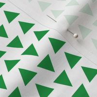 triangles fabric // kelly green triangle fabric simple coordinate design 