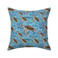 Sea Turtles #2 swimming small print 