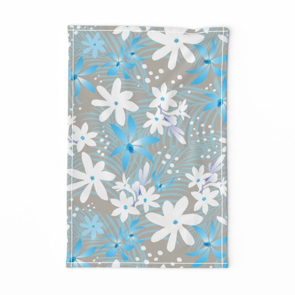 Tropical Perfume Blue on Taupe 200