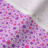 Spots and Dots Pink and Purple