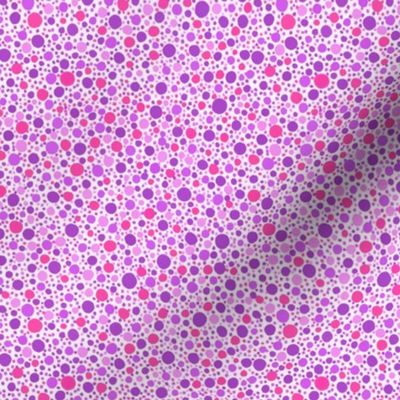 Spots and Dots Pink and Purple
