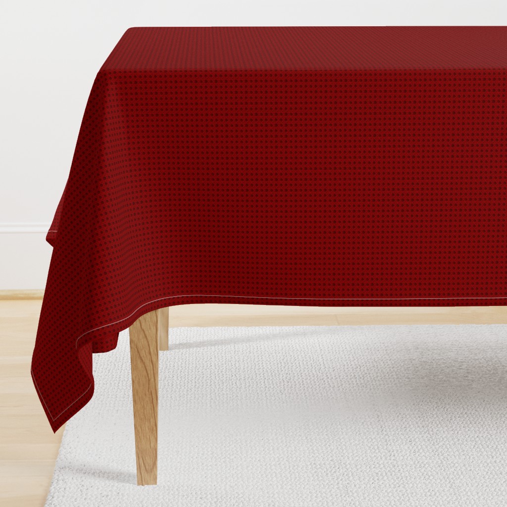 Red Wicker Weave