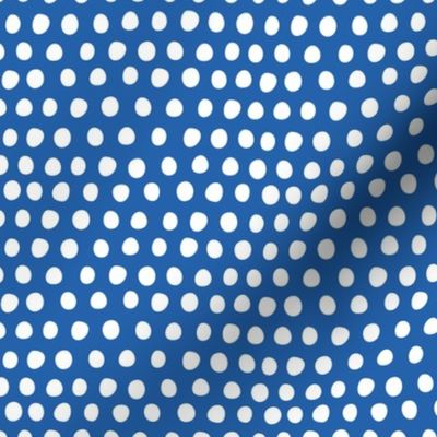 Circus Balloon Polka Dots Tiny Blue