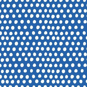 Circus Balloon Polka Dots Tiny Blue