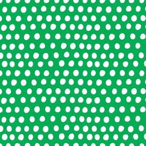 Circus Balloon Polka Dots Tiny Green