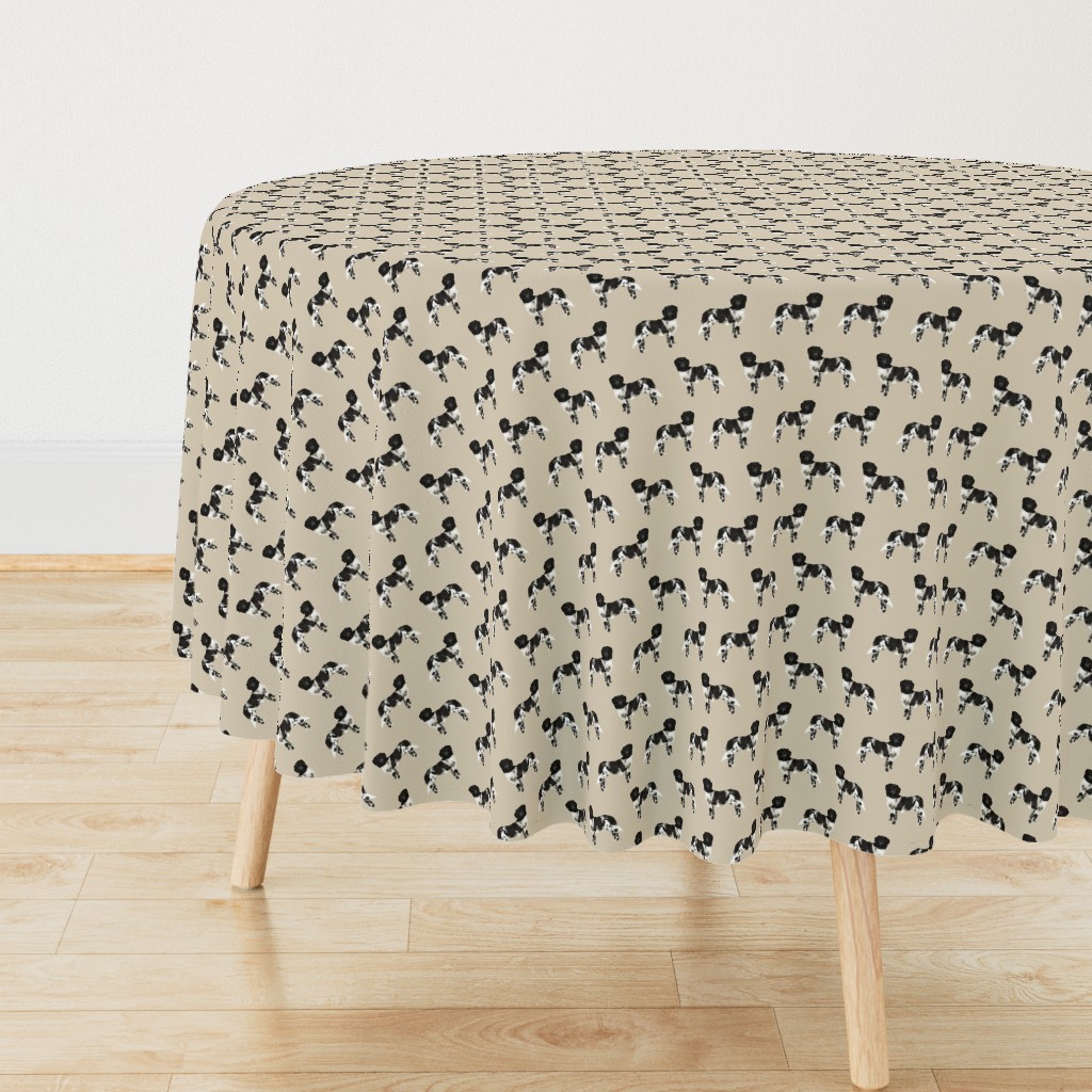 stabyhoun dog fabric stabij dog design - sand