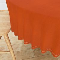 Neutral Linen Solid - Tropical Orange