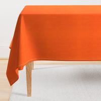 Neutral Linen Solid - Tropical Orange