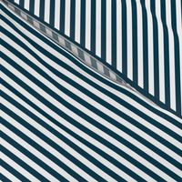 Teal sailor's jersey stripes by Su_G_©SuSchaefer