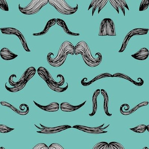 Mustachio (turquoise)