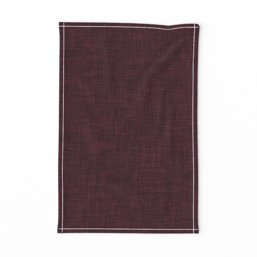 plum linen no. 1