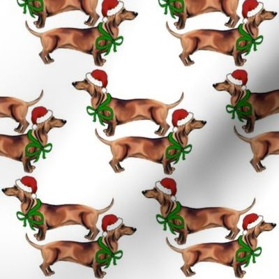 Christmas_Dachshunds