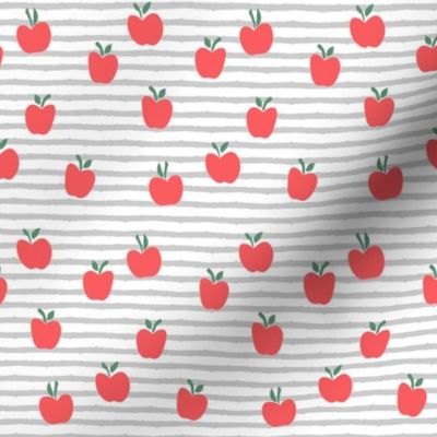 apple picking - grey stripes