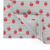 apple picking - grey stripes